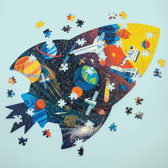 New Mudpuppy Outer Space Scene Puzzle - 300 Piece - Picture 6 of 7